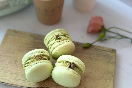 Макарон фисташка