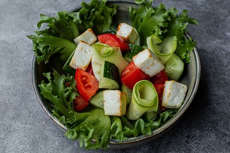 Овощной салат с паниром