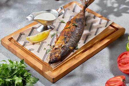 Скумбрия на мангале