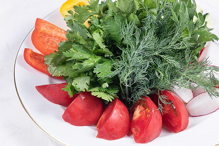 Ассорти овощей и зелени