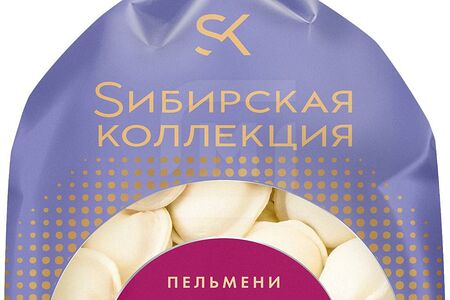 Sибирская коллекция Пельмени Сочные с фаршем на молоке