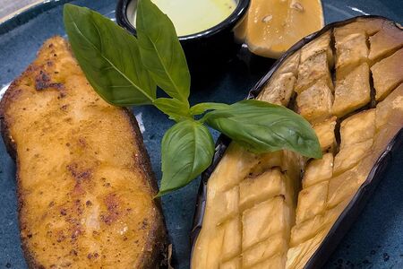 Стейк палтуса