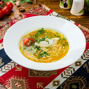 Куриная лапша