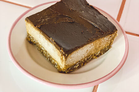 Сыроедческий кейк Тройной Шоколад веган без глютена