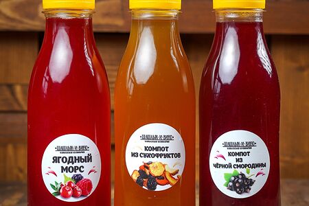 Домашний компот из черной смородины