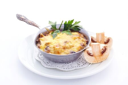 Жюльен с грибами