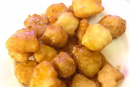 Яблоки в карамели