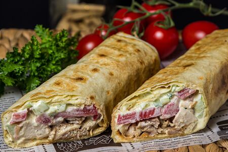 Шаверма острая