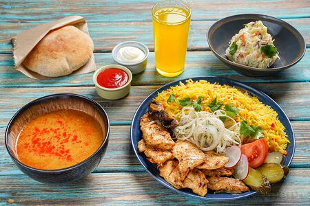 Комбо 10 Шиш-Таук с рисом