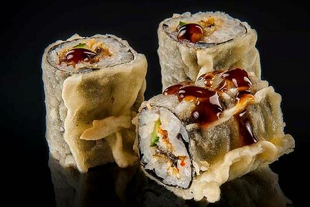 Ролл с угрем