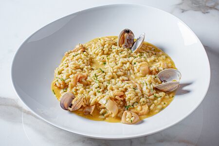 Ризотто с морепродуктами