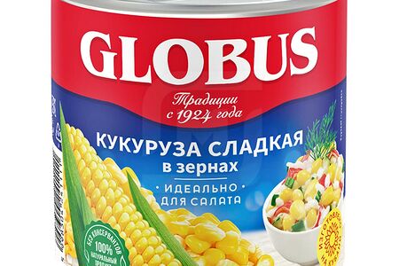 Globus Кукуруза сладкая в зернах