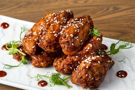 Крылышки барбекю доставка