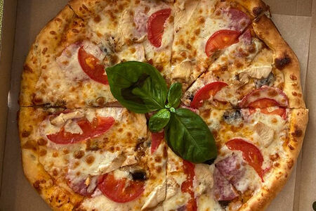 Пицца барбекю