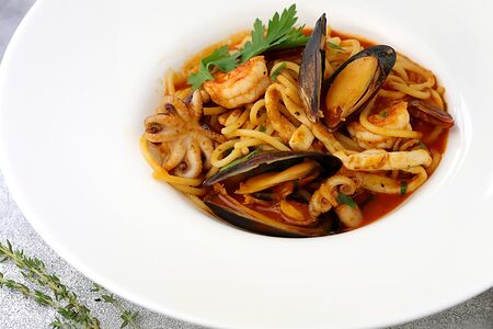 Паста с морепродуктами