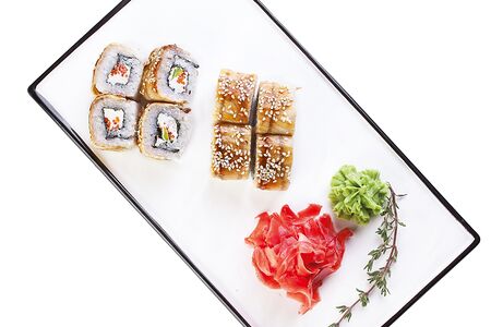 Сливочный ролл с угрем