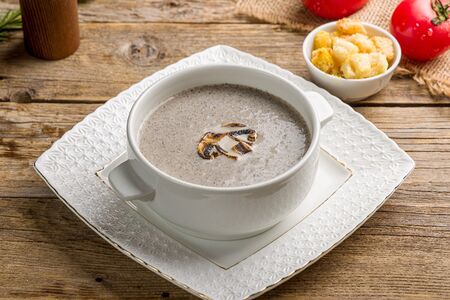 Крем-суп из шампиньонов