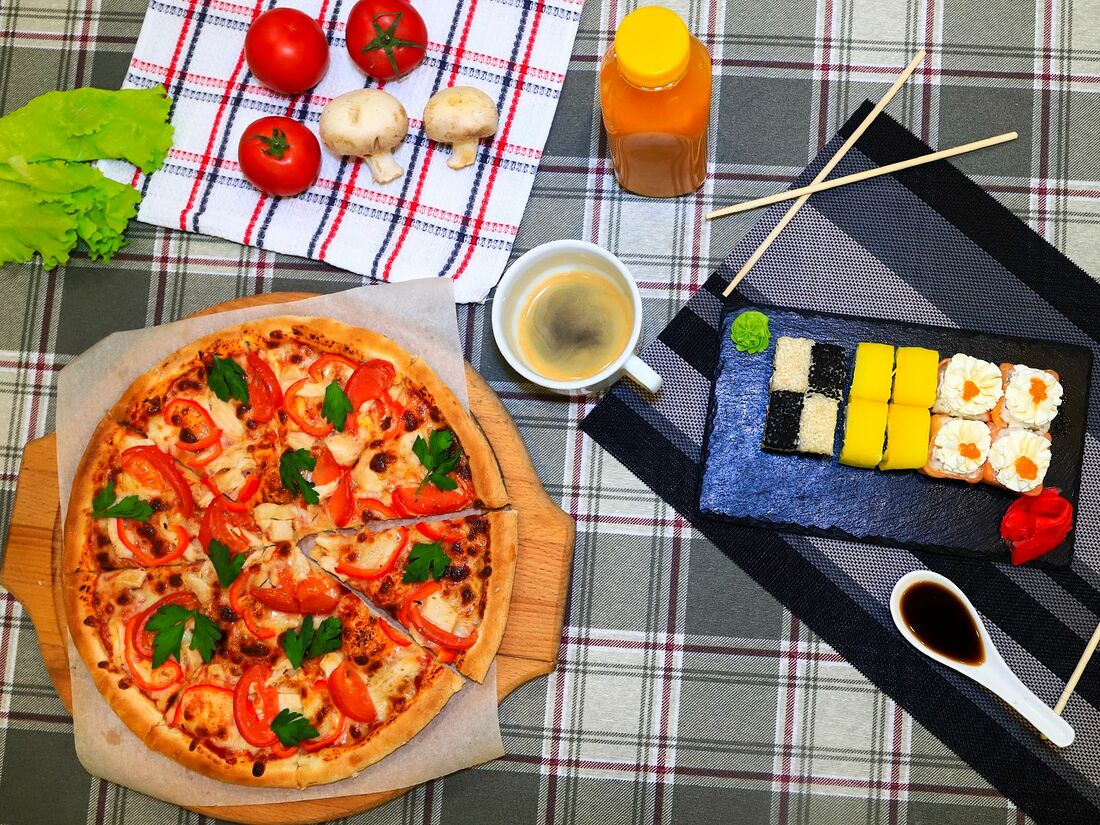 RIS TESTO суши пицца