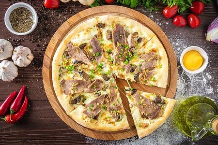 С языком и грибами