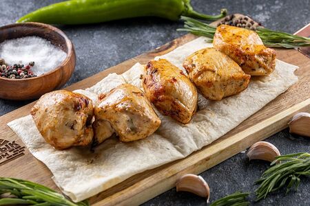 Шашлык из куриного филе