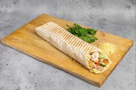 Сырная куриная шаверма