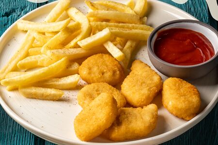 Наггетсы с фри