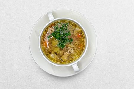 Суп гороховый