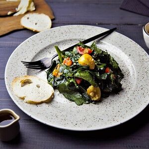 Шпинат обжаренный