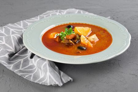 Солянка с артишоками