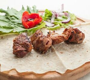 Шашлык из cвинoй шейки