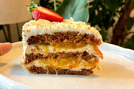 Морковный торт