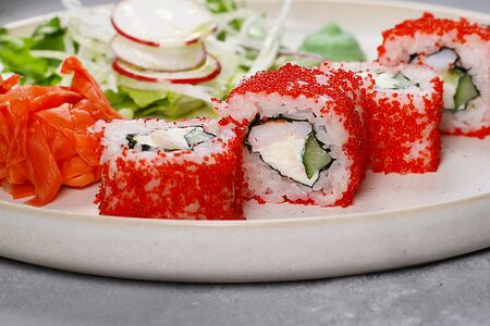 Ролл Калифорния с креветками