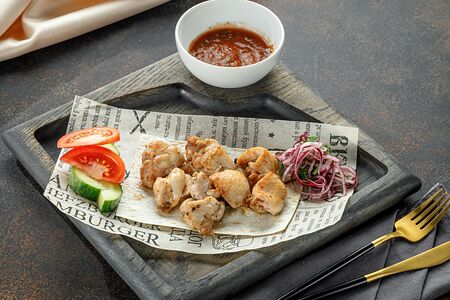 Шашлык из курицы халяль