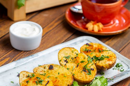 Картофель на углях