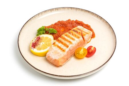 Стейк из семги