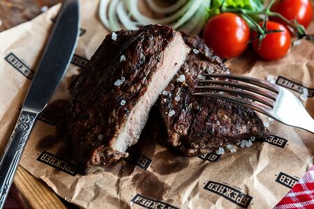 Стейк без кости По -блату