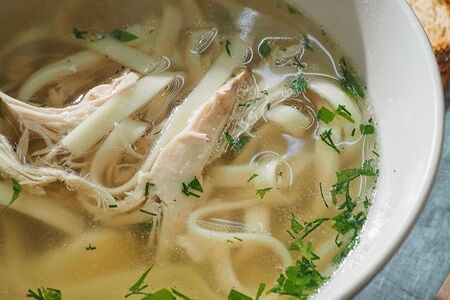 Куриная лапша