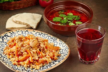 Обед большой