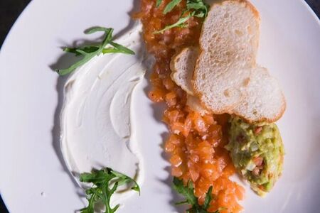 Тартар из лосося