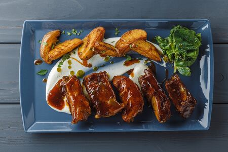 Ребра свиные в глазури