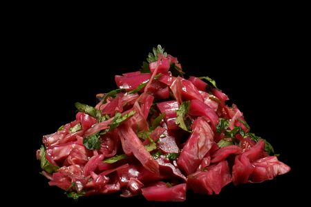 Салат из красной капусты