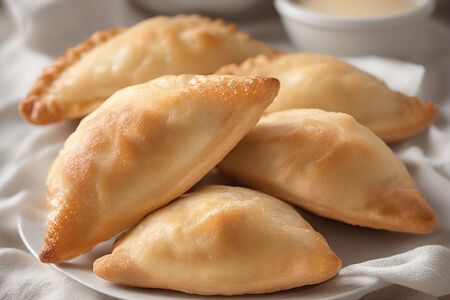 Пирожок яйцо и лук