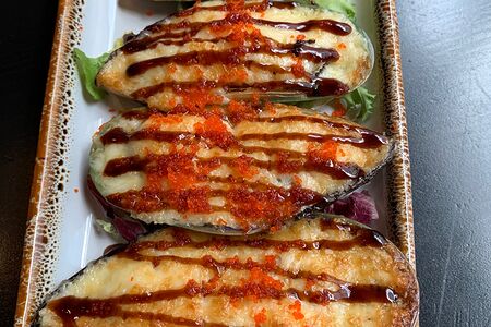 Мидии запеченные