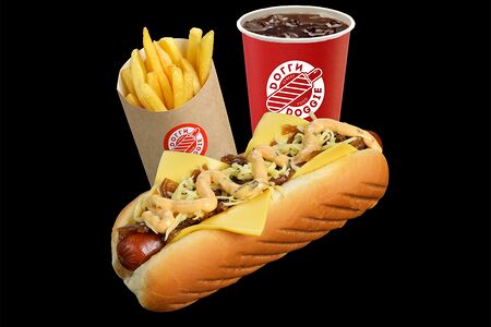 Комбо с хот-догом Нью-Йорк