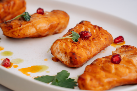 Шашлык из семги