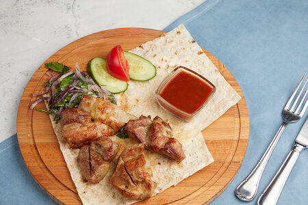 Шашлык из куриного бедра