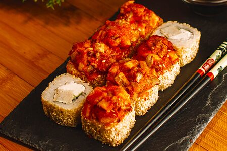 Вулкан с цыплёнком су-вид