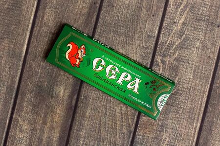 Сера байкальская классическая зелёная