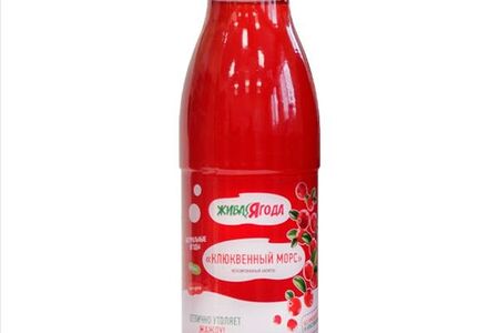 Морс Клюква "Живая Ягода"