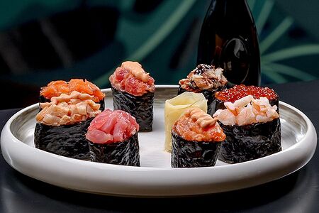 Гункан с угрем